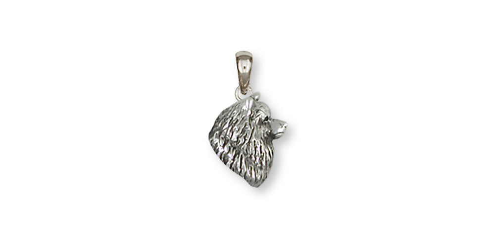 Keeshond Charms Keeshond Pendant Sterling Silver Dog Jewelry Keeshond jewelry