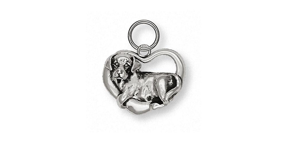 Labrador Retriever Charms Labrador Retriever Charm Sterling Silver Dog Jewelry Labrador Retriever jewelry