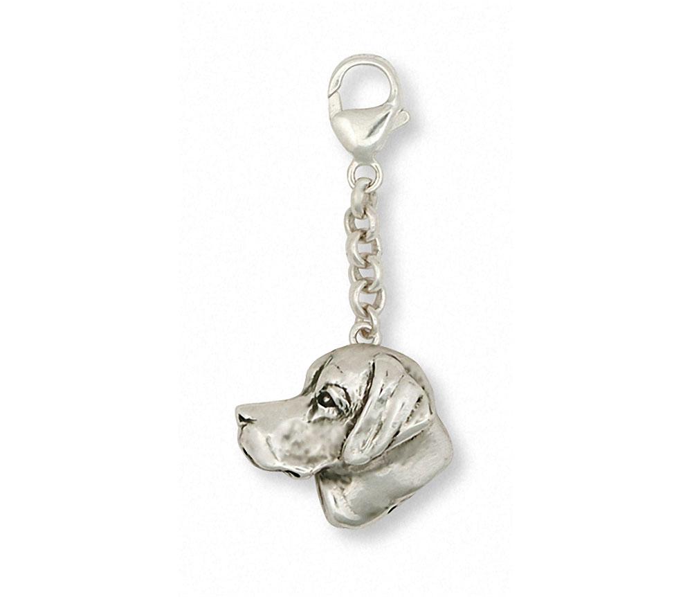 Labrador Retriever Charms Labrador Retriever Zipper Pull Sterling Silver Dog Jewelry Labrador Retriever jewelry