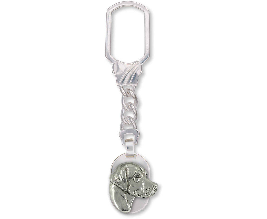 Labrador Retriever Charms Labrador Retriever Key Ring Sterling Silver Labrador Jewelry Labrador Retriever jewelry