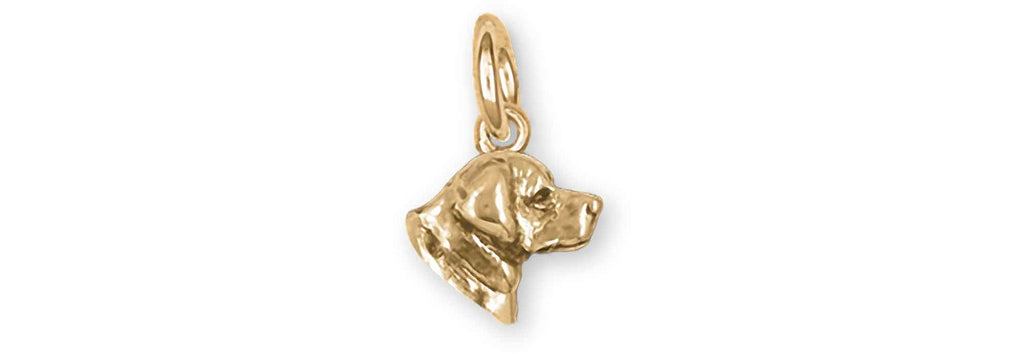 Labrador Retriever Charms Labrador Retriever Charm 14k Yellow Gold Labrador Retriever Jewelry Labrador Retriever jewelry