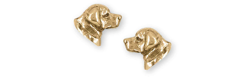 Labrador Retriever Charms Labrador Retriever Earrings 14k Yellow Gold Labrador Retriever Jewelry Labrador Retriever jewelry