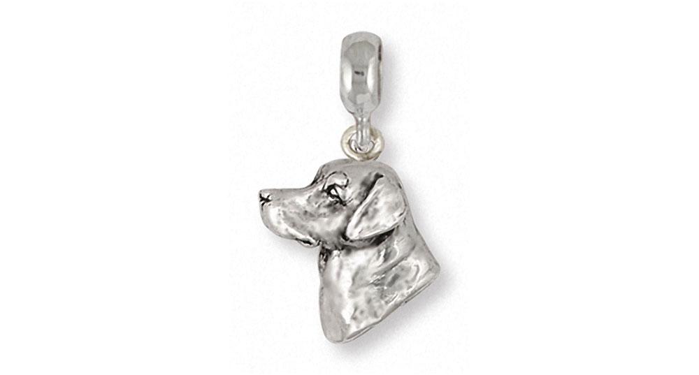 Labrador Retriever Charms Labrador Retriever Charm Slide Sterling Silver Dog Jewelry Labrador Retriever jewelry