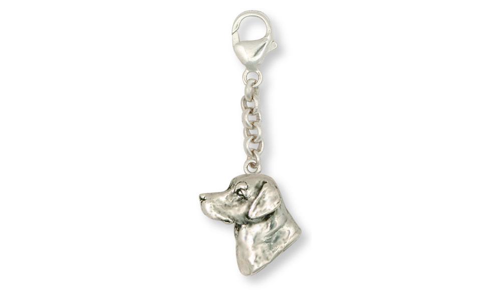 Labrador Retriever Charms Labrador Retriever Zipper Pull Sterling Silver Dog Jewelry Labrador Retriever jewelry