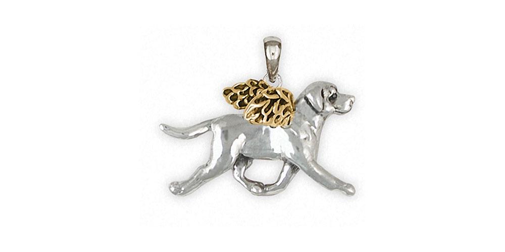 Labrador Retriever Charms Labrador Retriever Pendant Silver And Gold Dog Jewelry Labrador Retriever jewelry