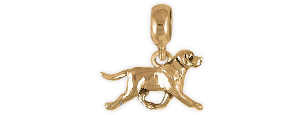Labrador Retriever Charms Labrador Retriever Charm Slide 14k Gold Labrador Jewelry Labrador Retriever jewelry