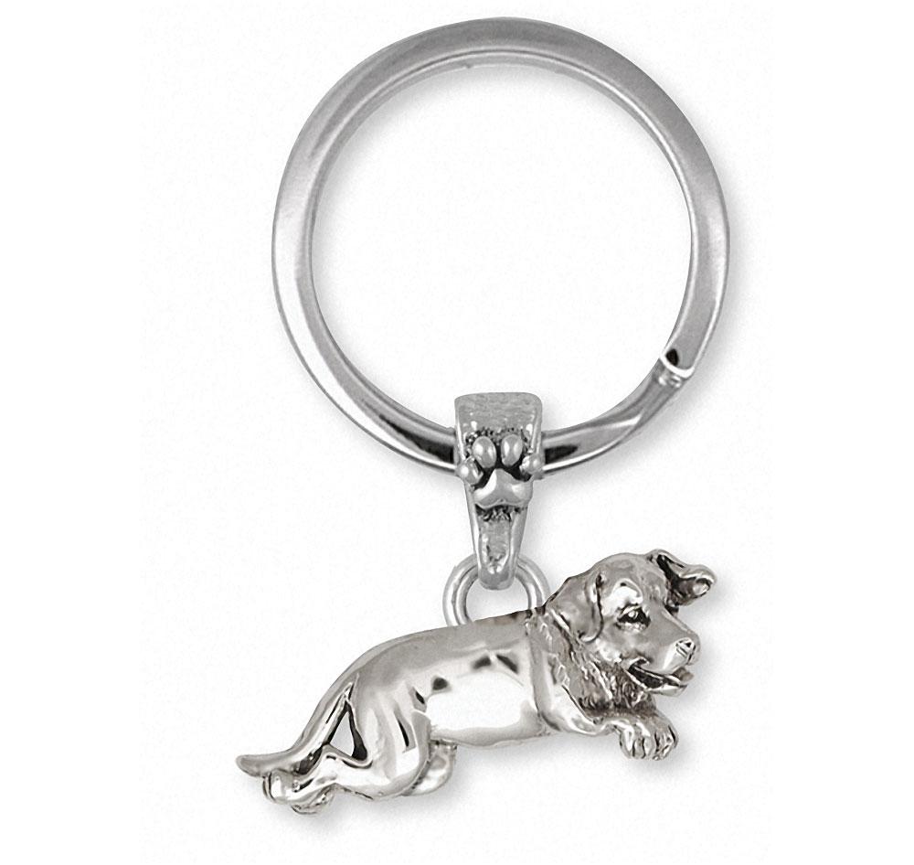 Labrador Retriever Charms Labrador Retriever Key Ring Sterling Silver Dog Jewelry Labrador Retriever jewelry