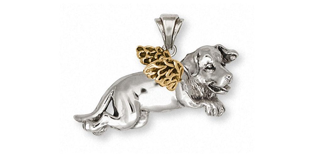 Labrador Retriever Charms Labrador Retriever Pendant Silver And Gold Dog Jewelry Labrador Retriever jewelry