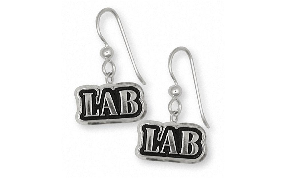 Labrador Retriever Charms Labrador Retriever Earrings Sterling Silver Dog Jewelry Labrador Retriever jewelry