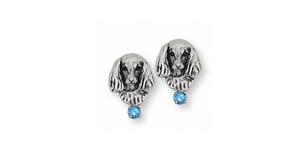 Long Hair Dachshund Charms Long Hair Dachshund Earrings Sterling Silver Dog Jewelry Long Hair Dachshund jewelry