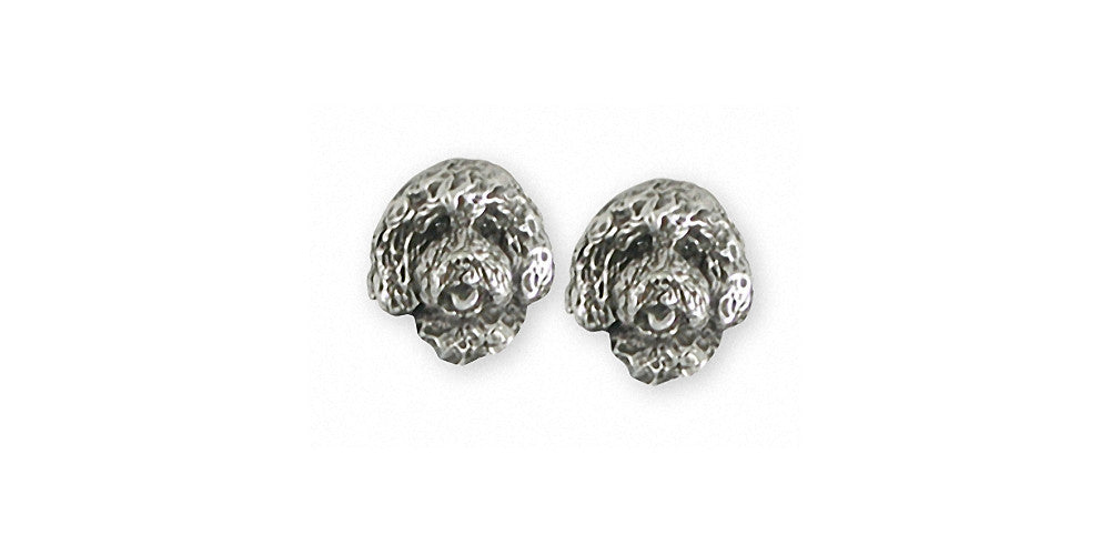 Labradoodle Charms Labradoodle Earrings Sterling Silver Dog Jewelry Labradoodle jewelry