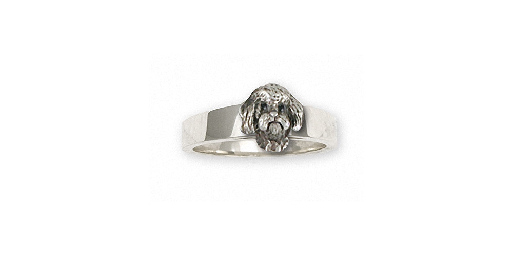 Labradoodle Charms Labradoodle Ring Sterling Silver Dog Jewelry Labradoodle jewelry