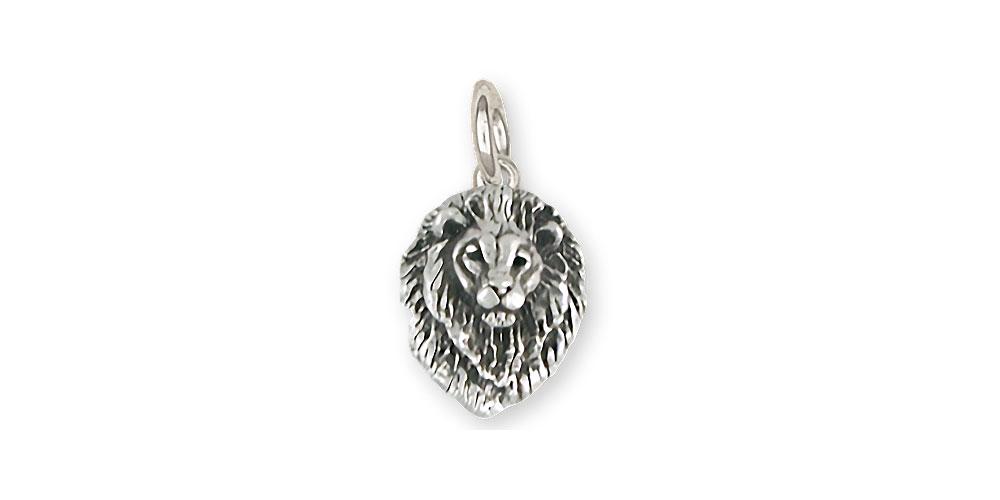 Lion Charms Lion Charm Sterling Silver Lion Jewelry Lion jewelry