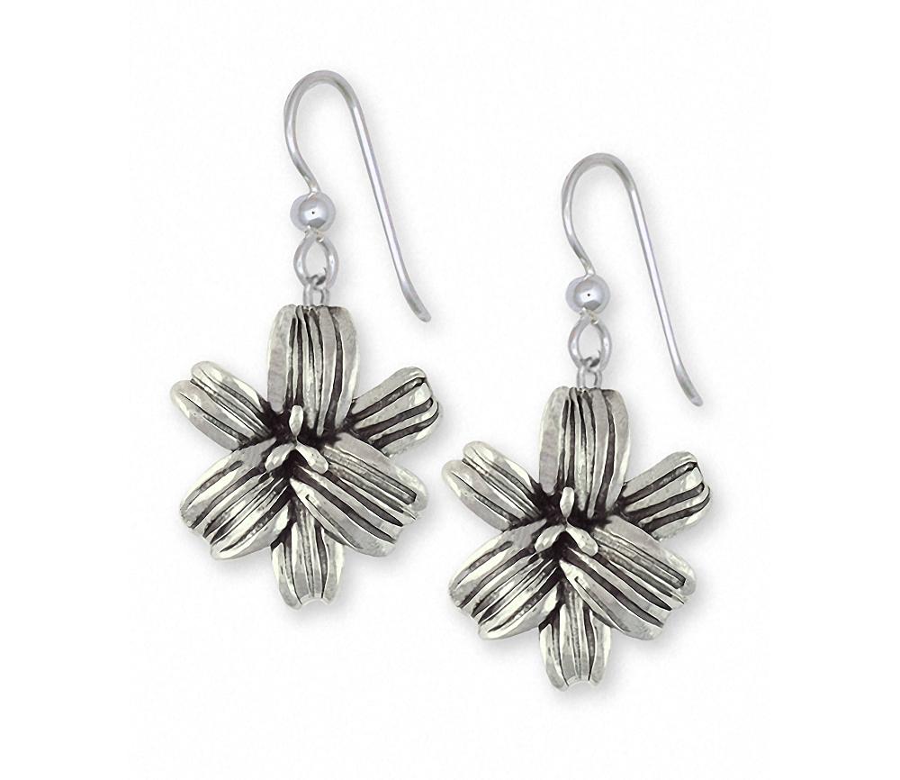Lily Charms Lily Earrings Sterling Silver Flower Jewelry Lily jewelry
