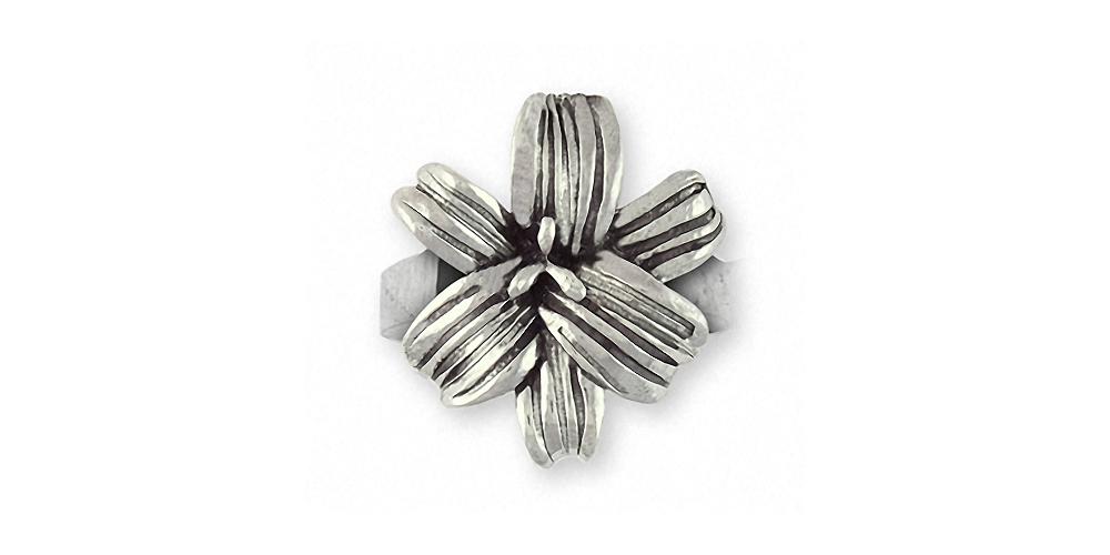 Lily Charms Lily Ring Sterling Silver Flower Jewelry Lily jewelry