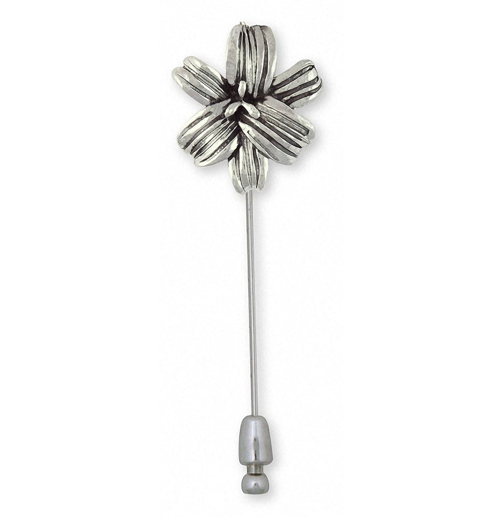 Lily Charms Lily Brooch Pin Sterling Silver Flower Jewelry Lily jewelry