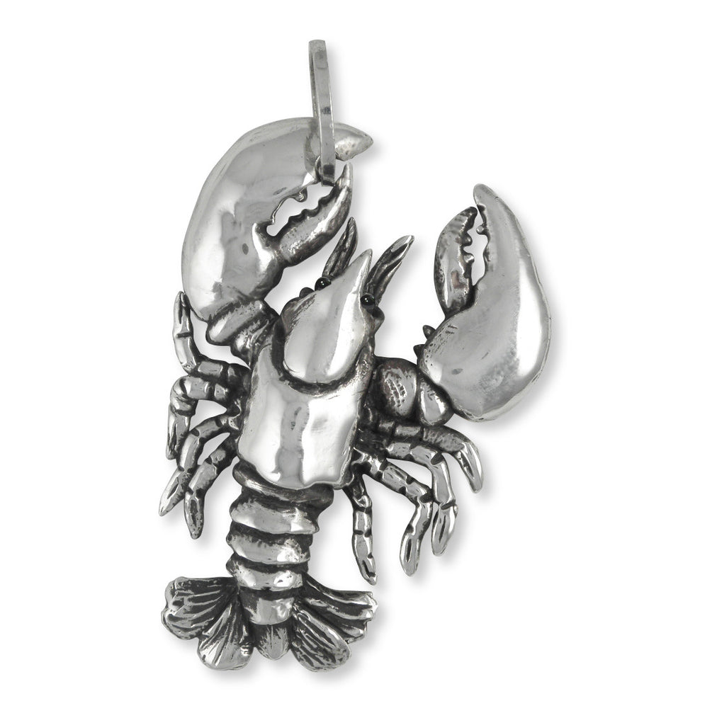 Lobster Charms Lobster Pendant Sterling Silver Sealife Jewelry Lobster jewelry