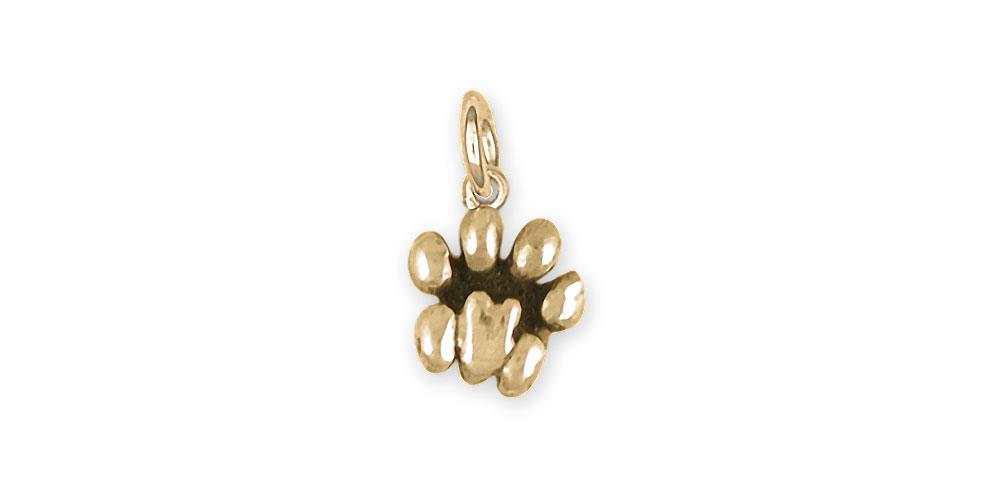 Lion Paw Charms Lion Paw Charm 14k Gold Lion Jewelry Lion Paw jewelry