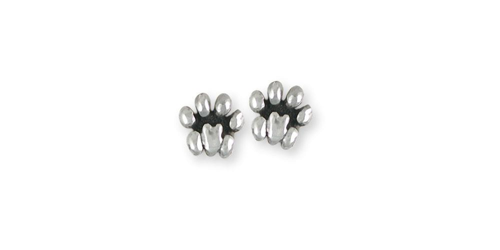 Lion Paw Charms Lion Paw Earrings Sterling Silver Lion Jewelry Lion Paw jewelry