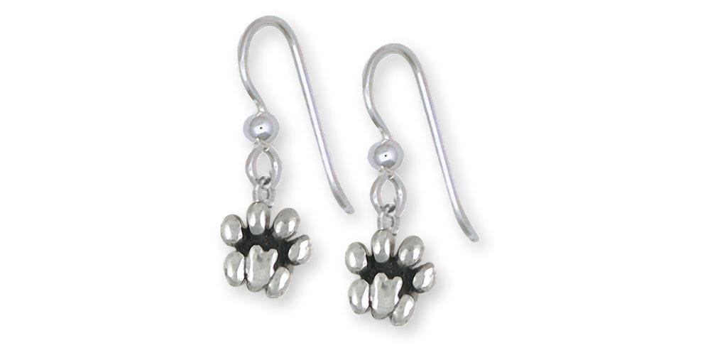 Lion Paw Charms Lion Paw Earrings Sterling Silver Lion Jewelry Lion Paw jewelry