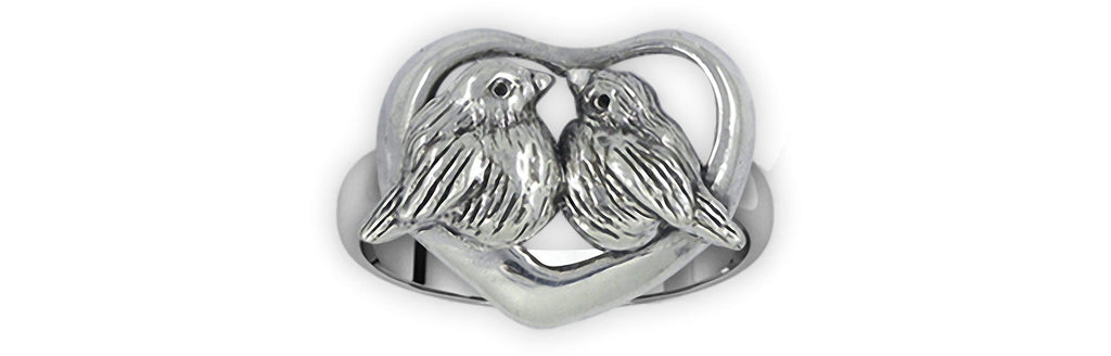 Love Bird Charms Love Bird Ring Sterling Silver Love Bird Jewelry Love Bird jewelry