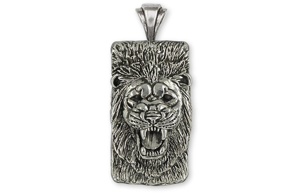 Lion Charms Lion Pendant Sterling Silver Lion Jewelry Lion jewelry