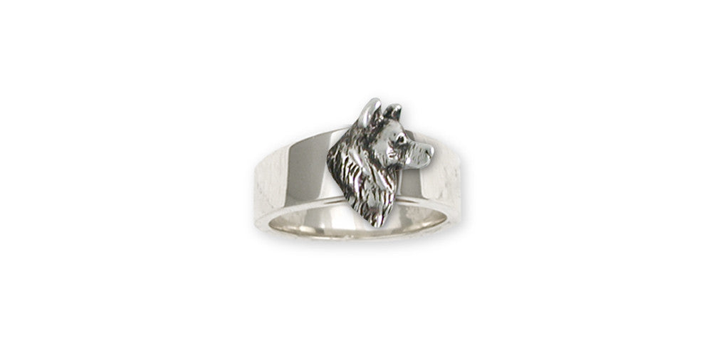 Alaskan Malamute Charms Alaskan Malamute Ring Sterling Silver Dog Jewelry Alaskan Malamute jewelry