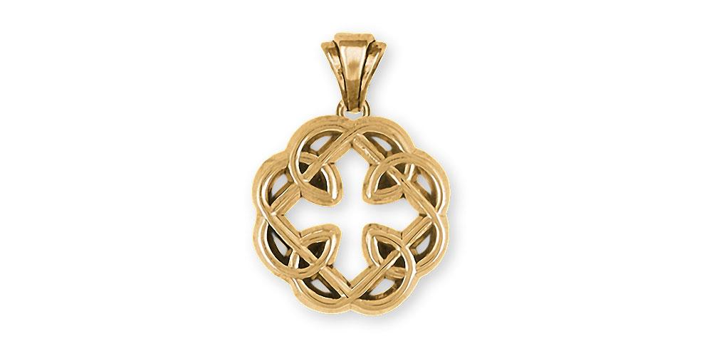 Celtic Father And Daughter Charms Celtic Father And Daughter Pendant 14k Gold Celtic Father And Daughter Cross Jewelry Celtic Father And Daughter jewelry