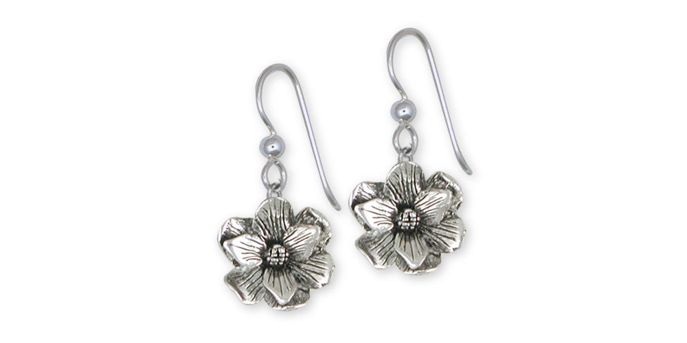 Magnolia Charms Magnolia Earrings Sterling Silver Flower Jewelry Magnolia jewelry