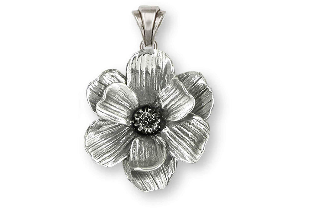 Magnolia Charms Magnolia Pendant Sterling Silver Magnolia Jewelry Magnolia jewelry