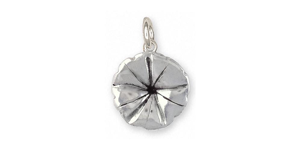 Morning Glory Charms Morning Glory Charm Sterling Silver Flower Jewelry Morning Glory jewelry