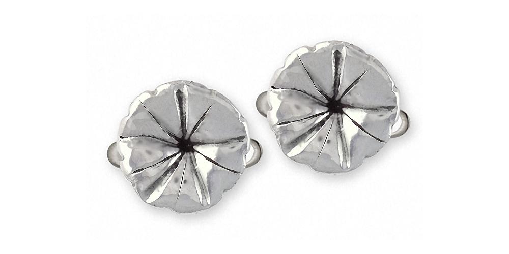 Morning Glory Charms Morning Glory Cufflinks Sterling Silver Flower Jewelry Morning Glory jewelry
