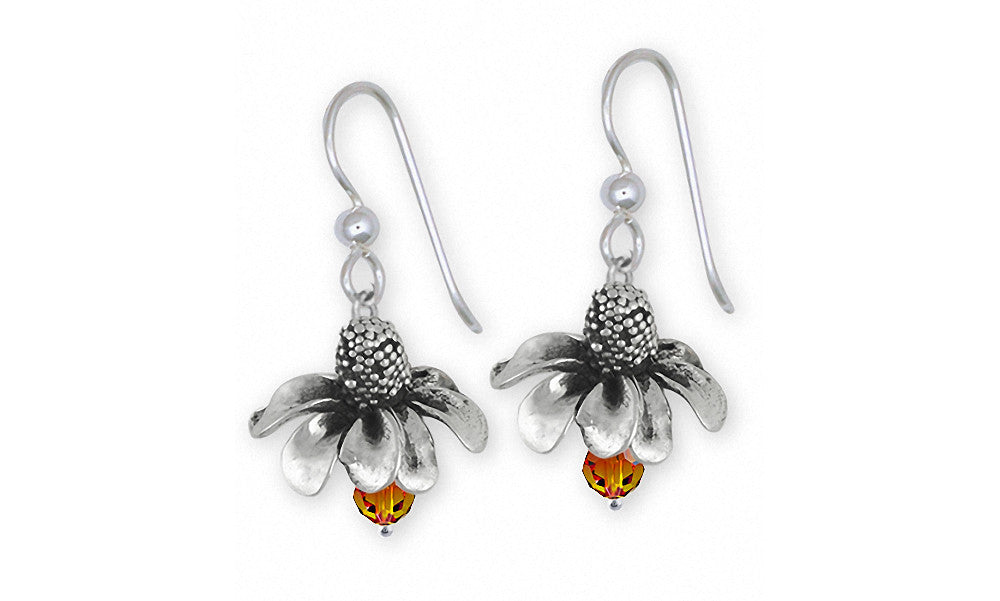 Mexican Hat Charms Mexican Hat Earrings Sterling Silver Flower Jewelry Mexican Hat jewelry