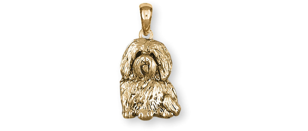 Maltese Charms Maltese Pendant 14k Gold Maltese Dog Jewelry Maltese jewelry