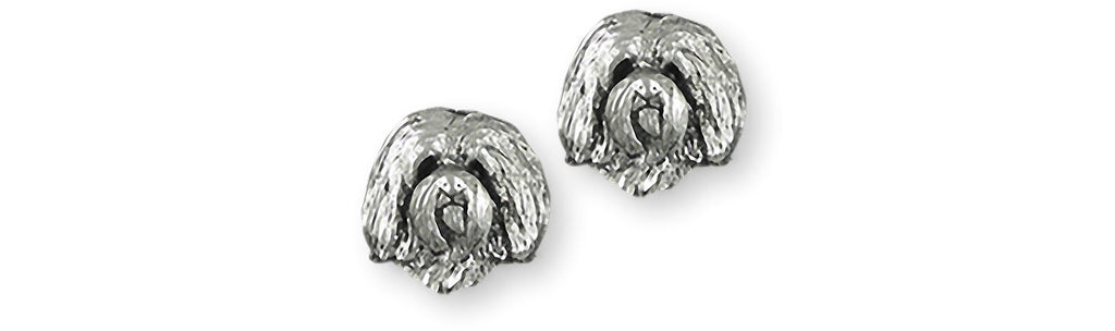Maltese Charms Maltese Earrings Sterling Silver Maltese Dog Jewelry Maltese jewelry