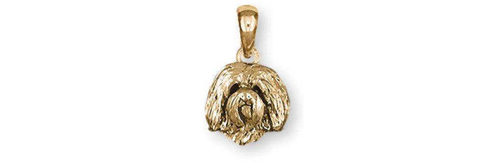 Maltese Charms Maltese Pendant 14k Gold Maltese Dog Jewelry Maltese jewelry