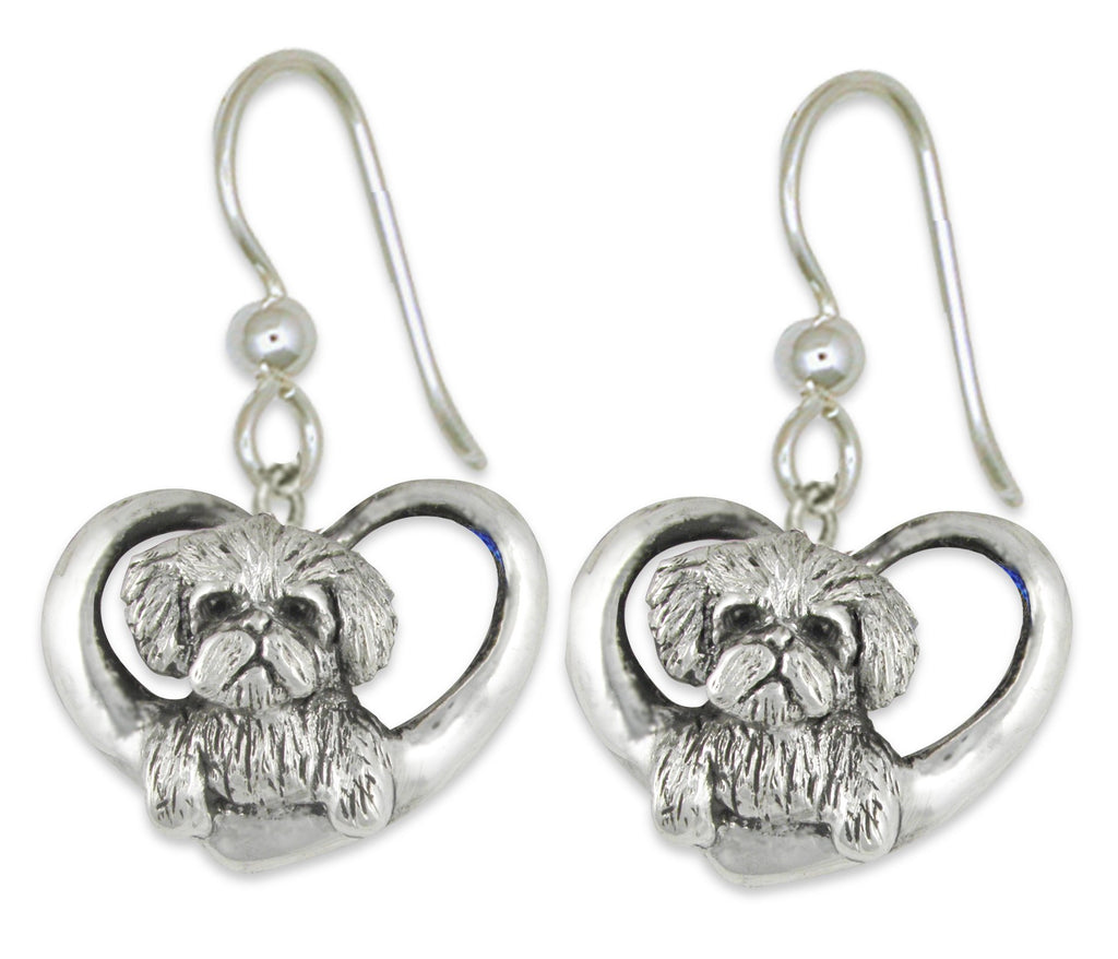 Maltese Charms Maltese Earrings Sterling Silver Maltese Jewelry Maltese jewelry