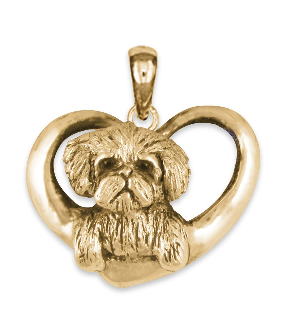 Maltese Charms Maltese Pendant 14k Gold Maltese Jewelry Maltese jewelry