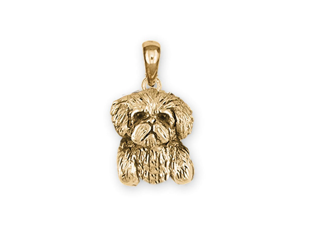 Maltese Charms Maltese Pendant 14k Gold Maltese Jewelry Maltese jewelry