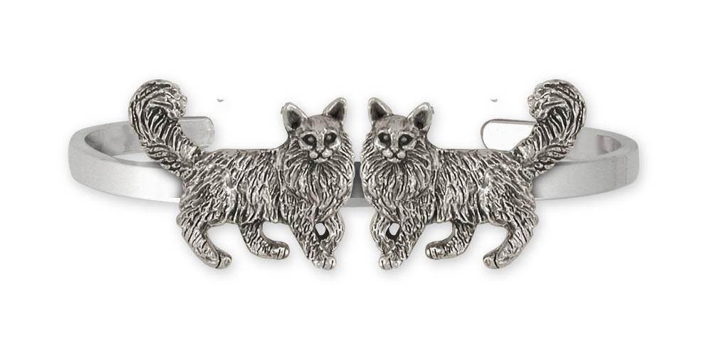 Main Coon Charms Main Coon Bracelet Sterling Silver Main Coon Jewelry Main Coon jewelry
