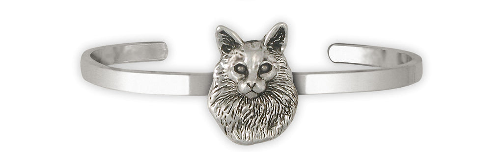 Maine Coon Charms Maine Coon Bracelet Sterling Silver Maine Coon Jewelry Maine Coon jewelry