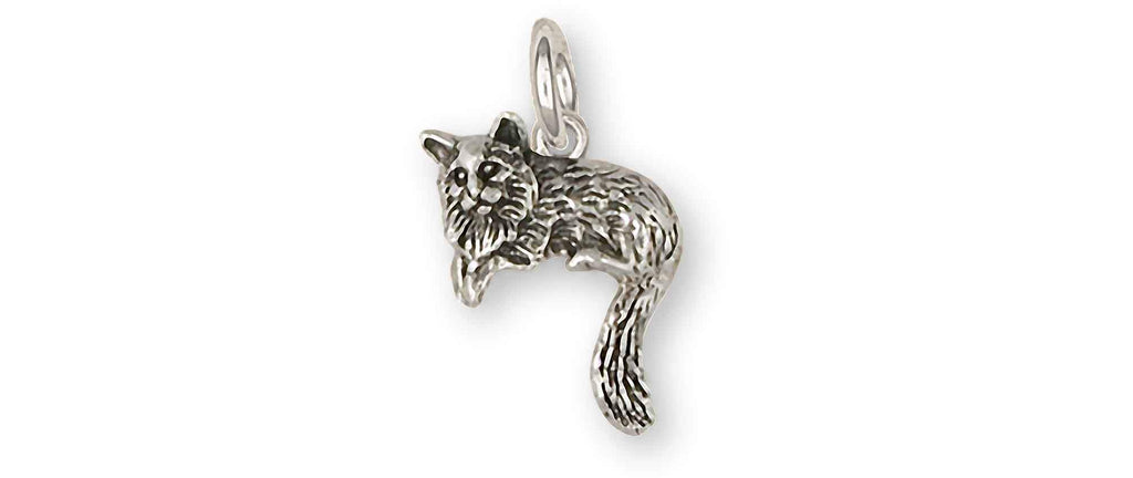 Cat Charms Cat Charm Sterling Silver Cat Jewelry Cat jewelry