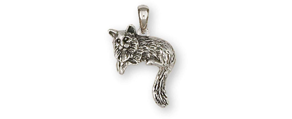 Cat Charms Cat Pendant Sterling Silver Cat Jewelry Cat jewelry