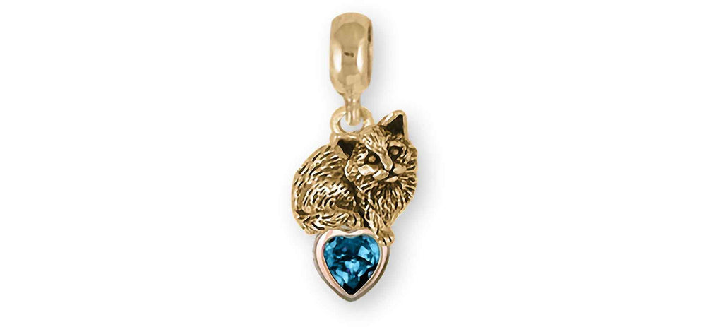 Cat Charms Cat Charm Slide 14k Gold Cat Jewelry Cat jewelry