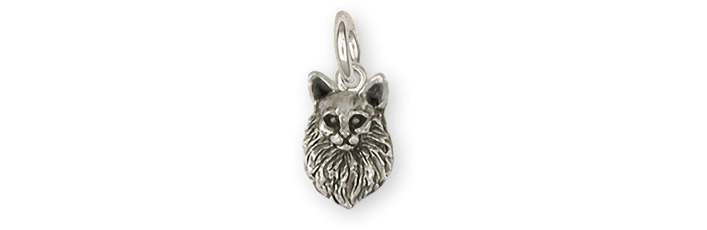 Maine Coon Charms Maine Coon Charm Sterling Silver Maine Coon Jewelry Maine Coon jewelry