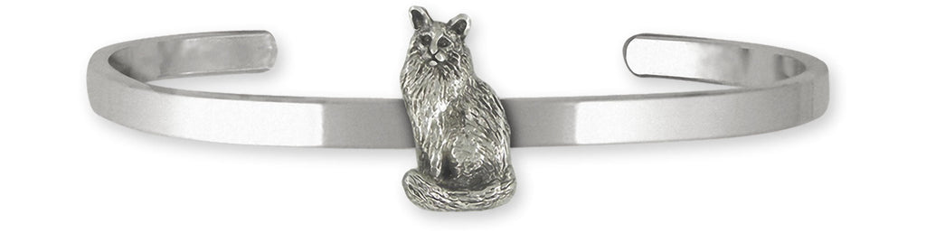 Maine Coon Charms Maine Coon Bracelet Sterling Silver Maine Coon Jewelry Maine Coon jewelry