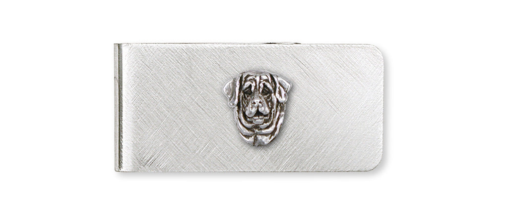 Mastiff Charms Mastiff Money Clip Sterling Silver Dog Jewelry Mastiff jewelry