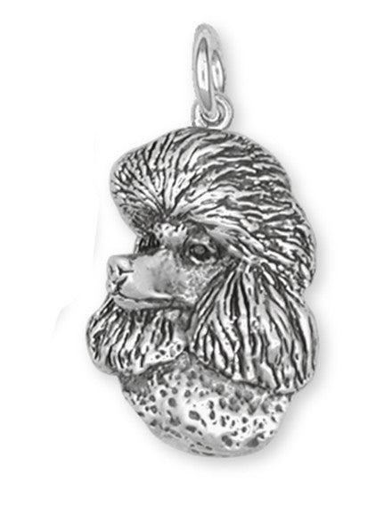 Poodle Charm Handmade Sterling Silver Dog Jewelry NC1-C