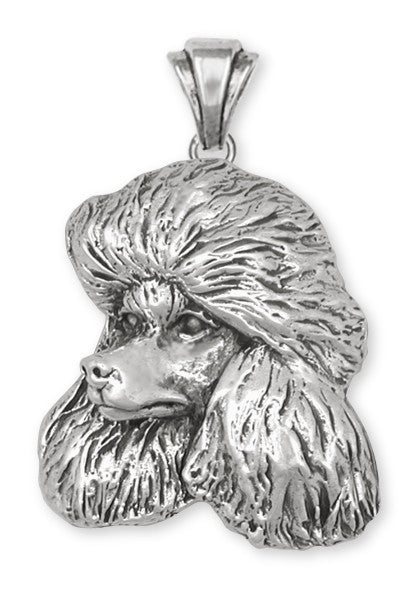 Poodle Pendant Handmade Sterling Silver Dog Jewelry NC2-P