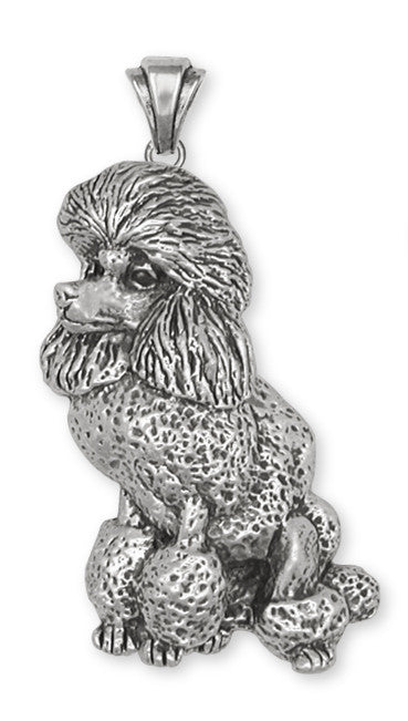 Poodle Pendant Handmade Sterling Silver Dog Jewelry NC3-P